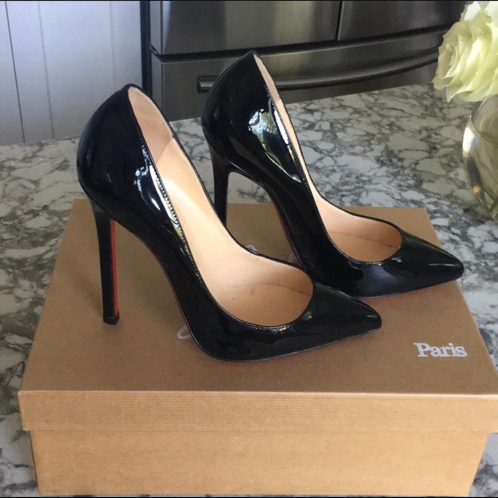 Authentic Christian Louboutin Black Size 34.5